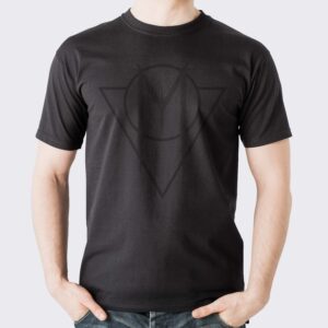 Stylish M Logo T-shirt - Grey
